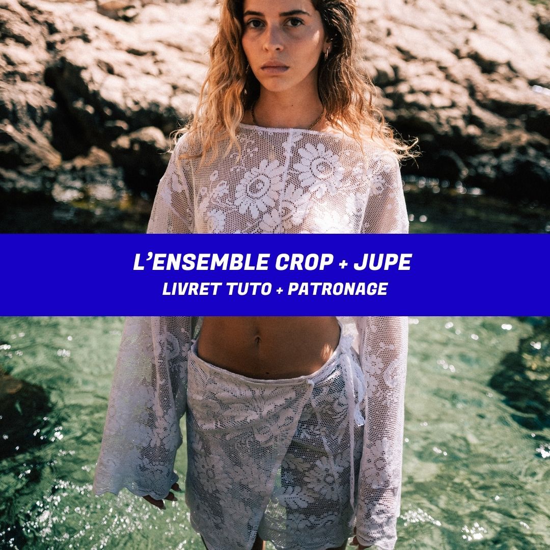 Livret upcycling - L'ENSEMBLE CROP + JUPE